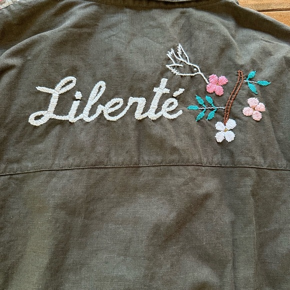 Sézane x CSAO embroidered Tomboy Shirt, EU 44 - Picture 2 of 6